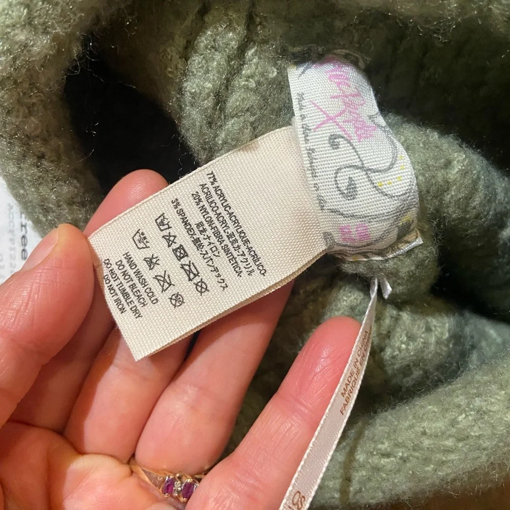 free people beanie size OS teal color - Picture 3 of 3